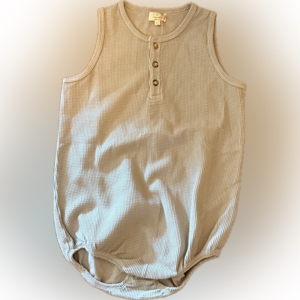 The Simple Folk Organic Cotton Seeker Romper nwt